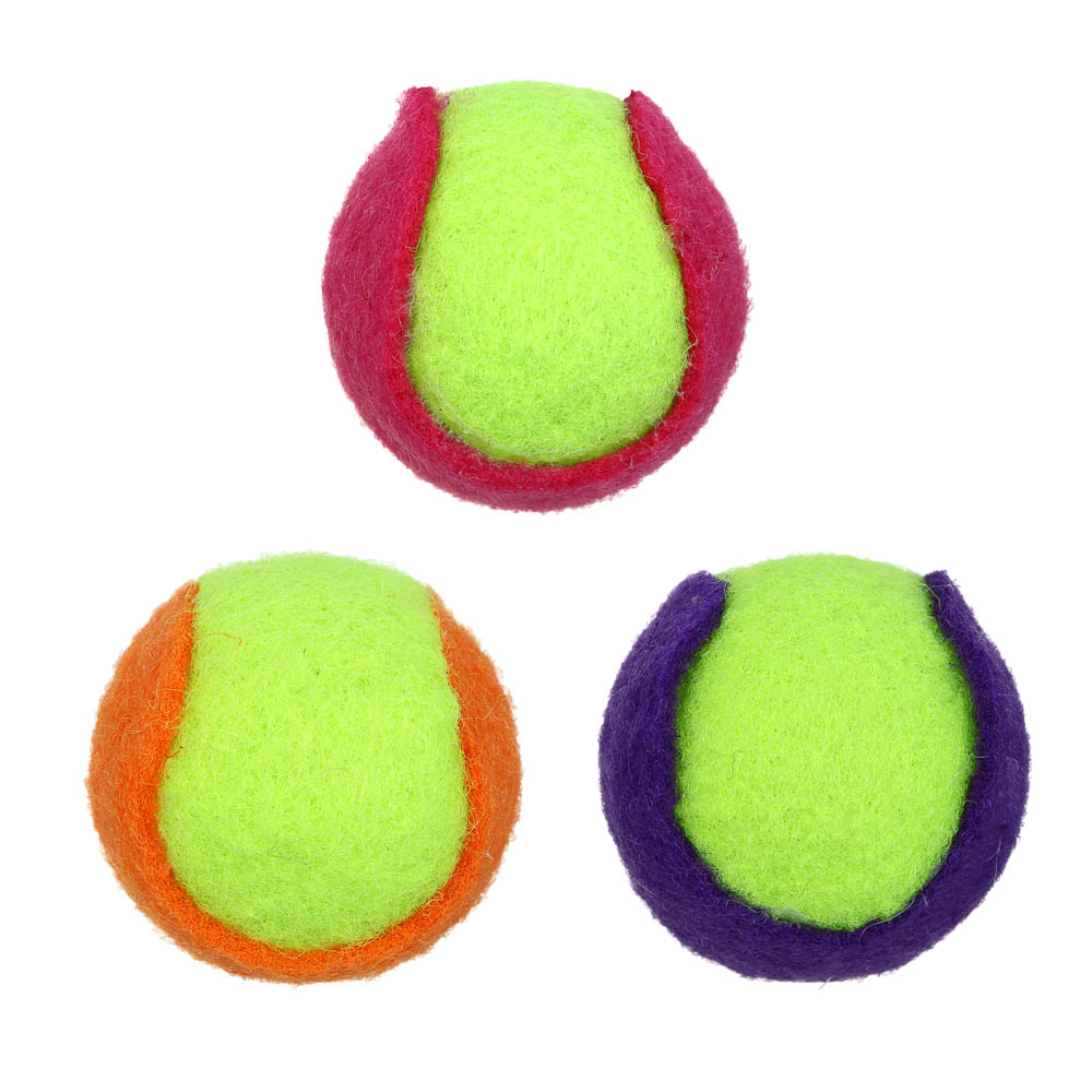 VETTA Набор игрушек для кошки, плюш, полипропилен, 4 см, 3 шт - #1