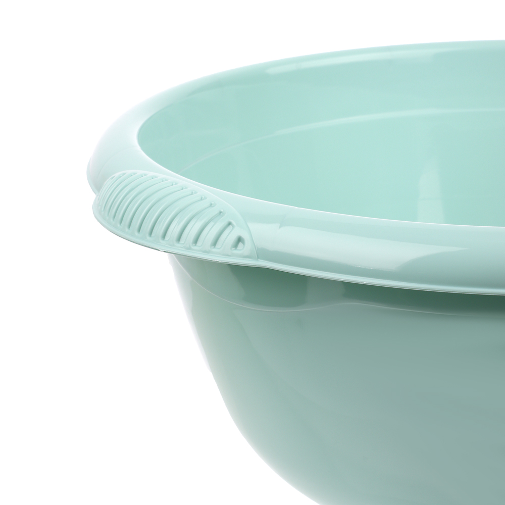 Таз 6,5 л цвет латте, морская волна - #3