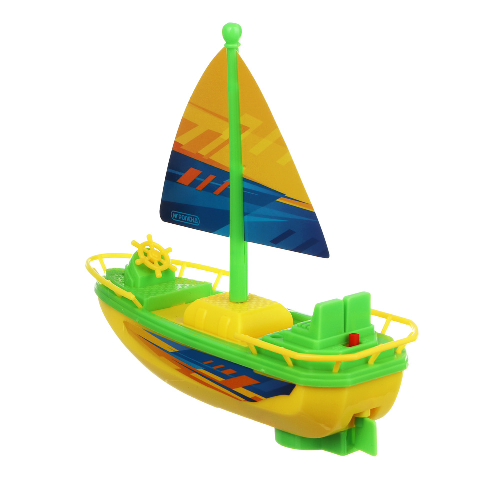 ИГРОЛЕНД Яхта, 2хАА, PP, 21,5х28х5 см, 2 дизайна - #6
