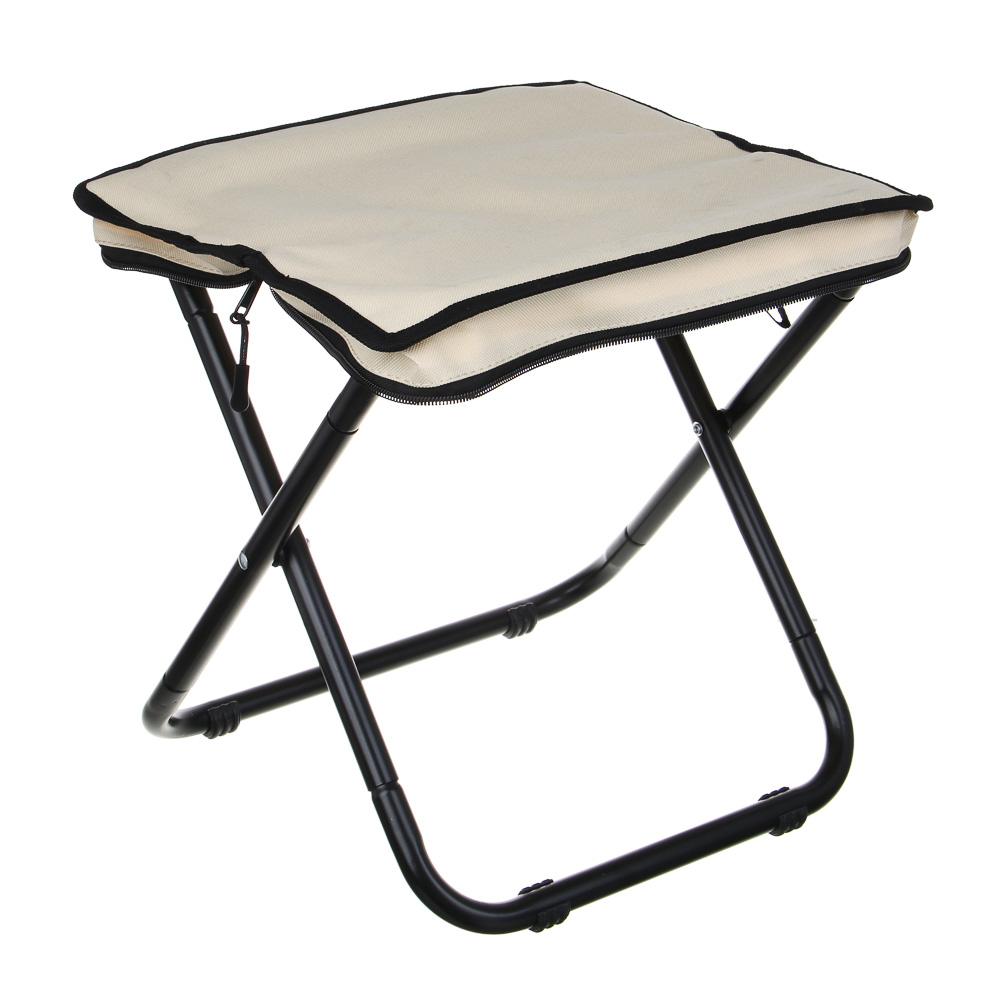 Табурет компактный тм РУССО ТУРИСТО, до 90 кг, 32х27х34см, оксфорд 600D, сталь d13мм - #1