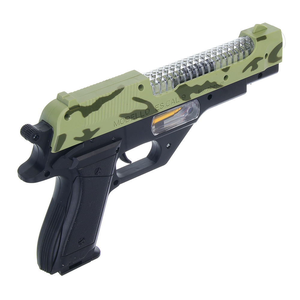 ИГРОЛЕНД Пистолет "Защитник", свет, звук, 3хАА, PP, 24,5x3,5х14,5 см, 3 дизайна - #8