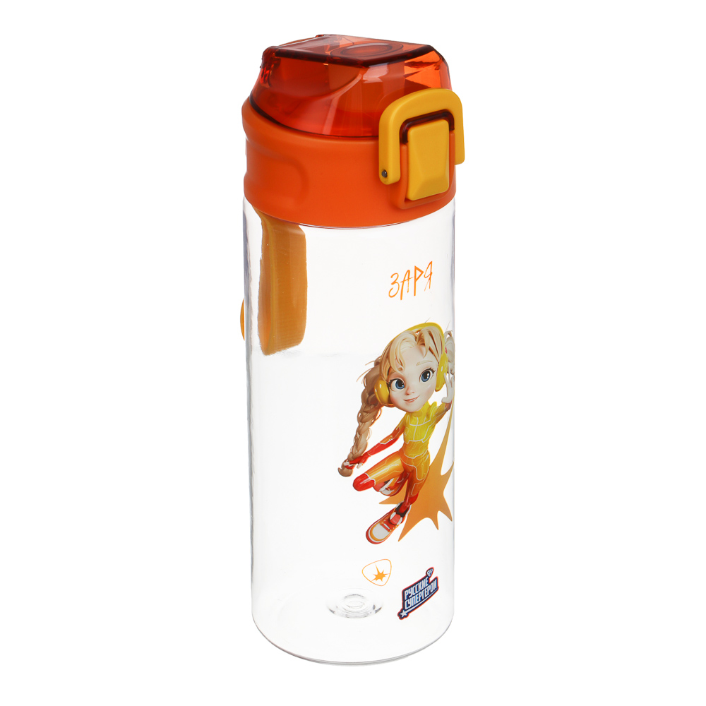 Бутылка спортивная тм BY Русские Супергерои, 7,3x21,3см, 600мл, PC, PP, 8 дизайнов - #3