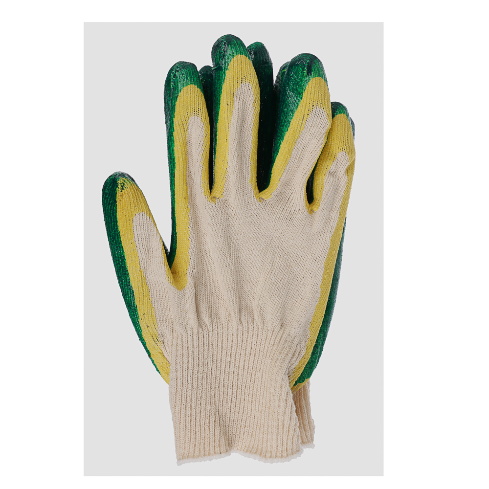 Перчатки вязаные х/б обливные с 2-слойным латексным обливом - #3