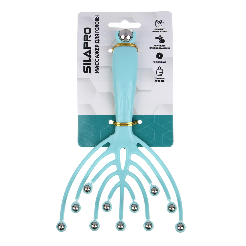 SILAPRO Массажер 19х12см, PP, нерж. сталь - #9