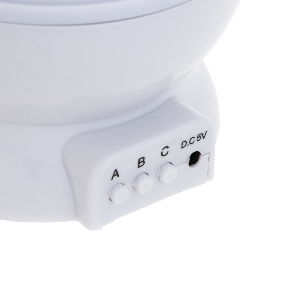 Светильник-проектор "Звездное небо", 13.3х11.5см, 4LED, шампань/мульти, 3 реж., DС5V/1.5V, USB/4хААА - #3