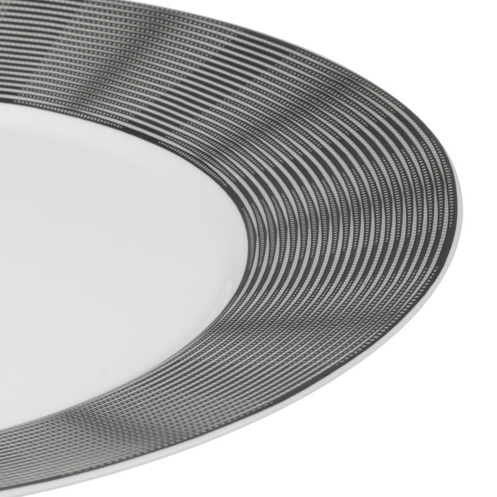 MILLIMI Графит Тарелка подстановочная, опаловое стекло, 26.5см - #3