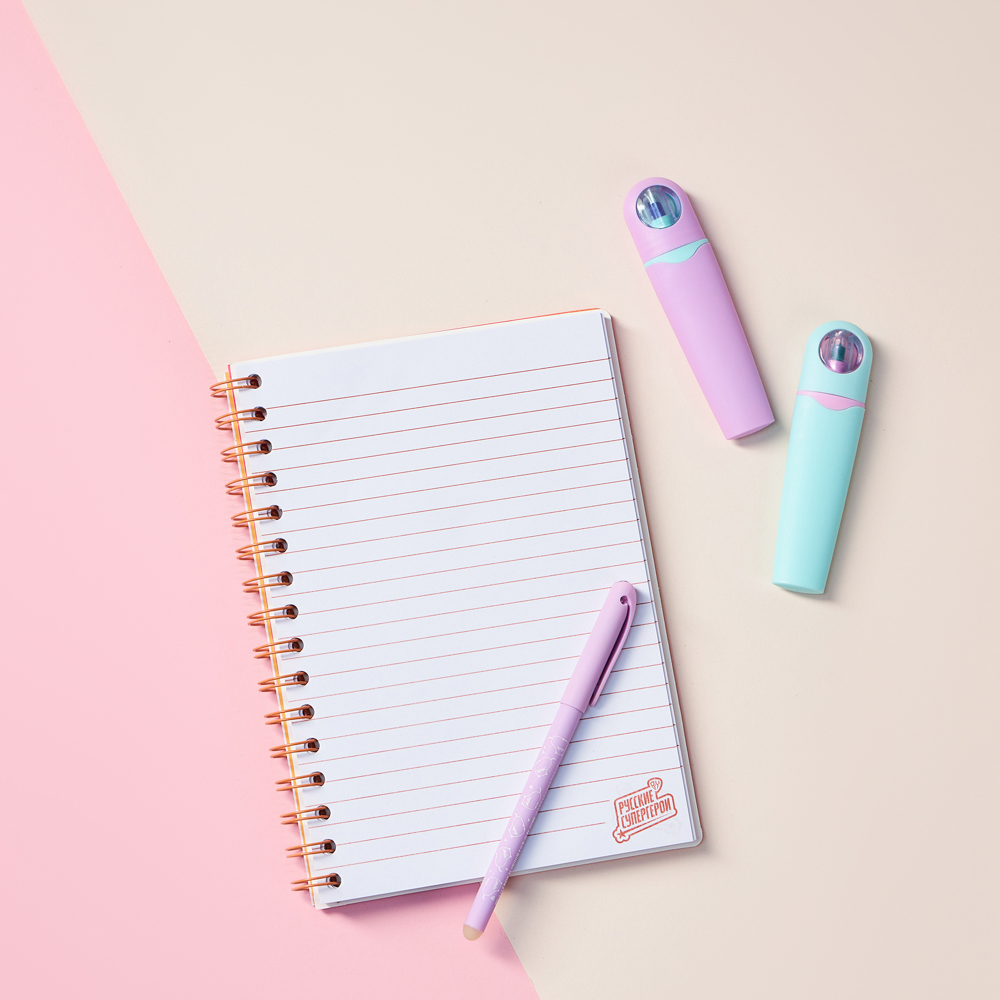 BY Русские Супергерои Зап.книжка А5, 96л., тв.обл., спираль, окно, вращающ.элемент "Заря джуниор" - #14