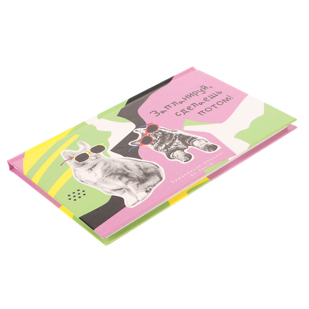 Ежедневник-планинг недатированный ClipStudio, формат А6, 64 листа, обложка 7БЦ - #3