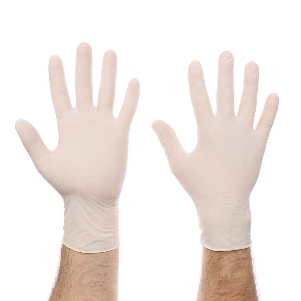 Набор перчаток из латекса Vetta, М, 10 шт - #1