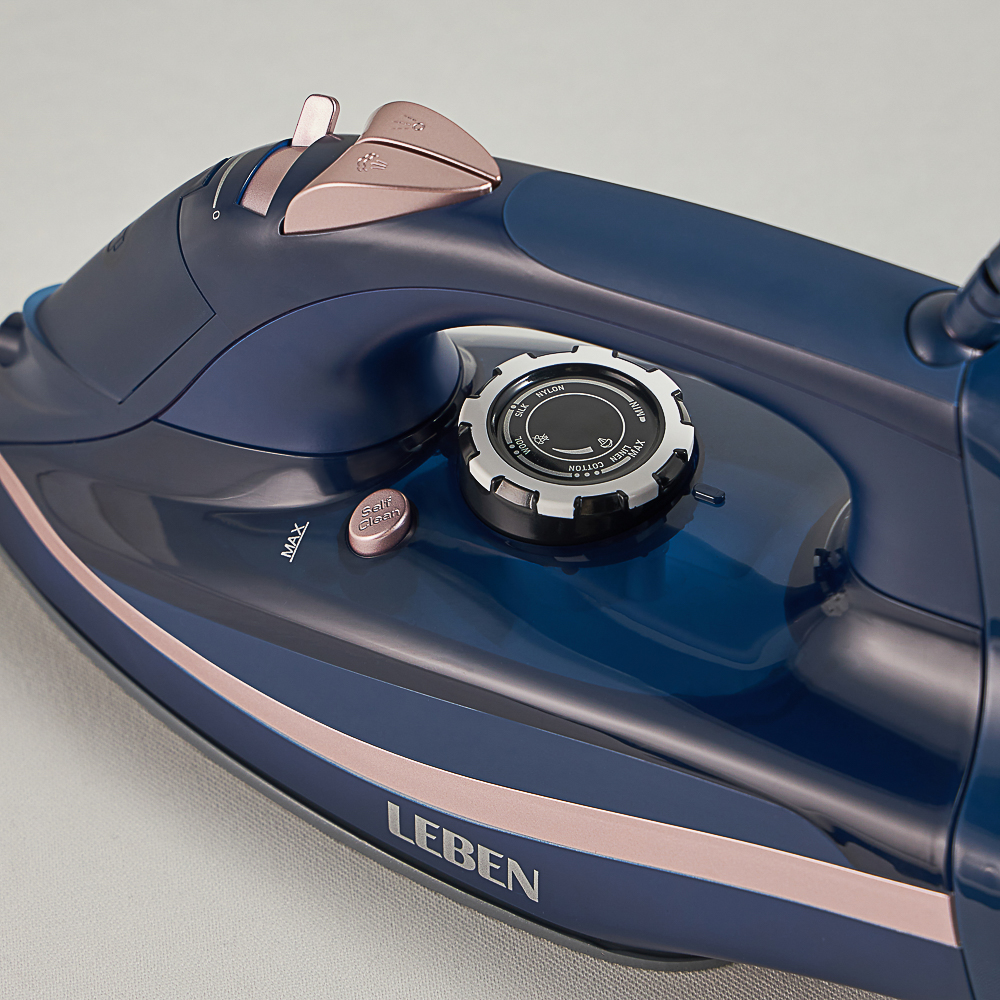 LEBEN Утюг с отпаривателем и разбрызгивателем, 2200Вт, бак для воды 270 мл, кер.подошва, 220-240В - #19