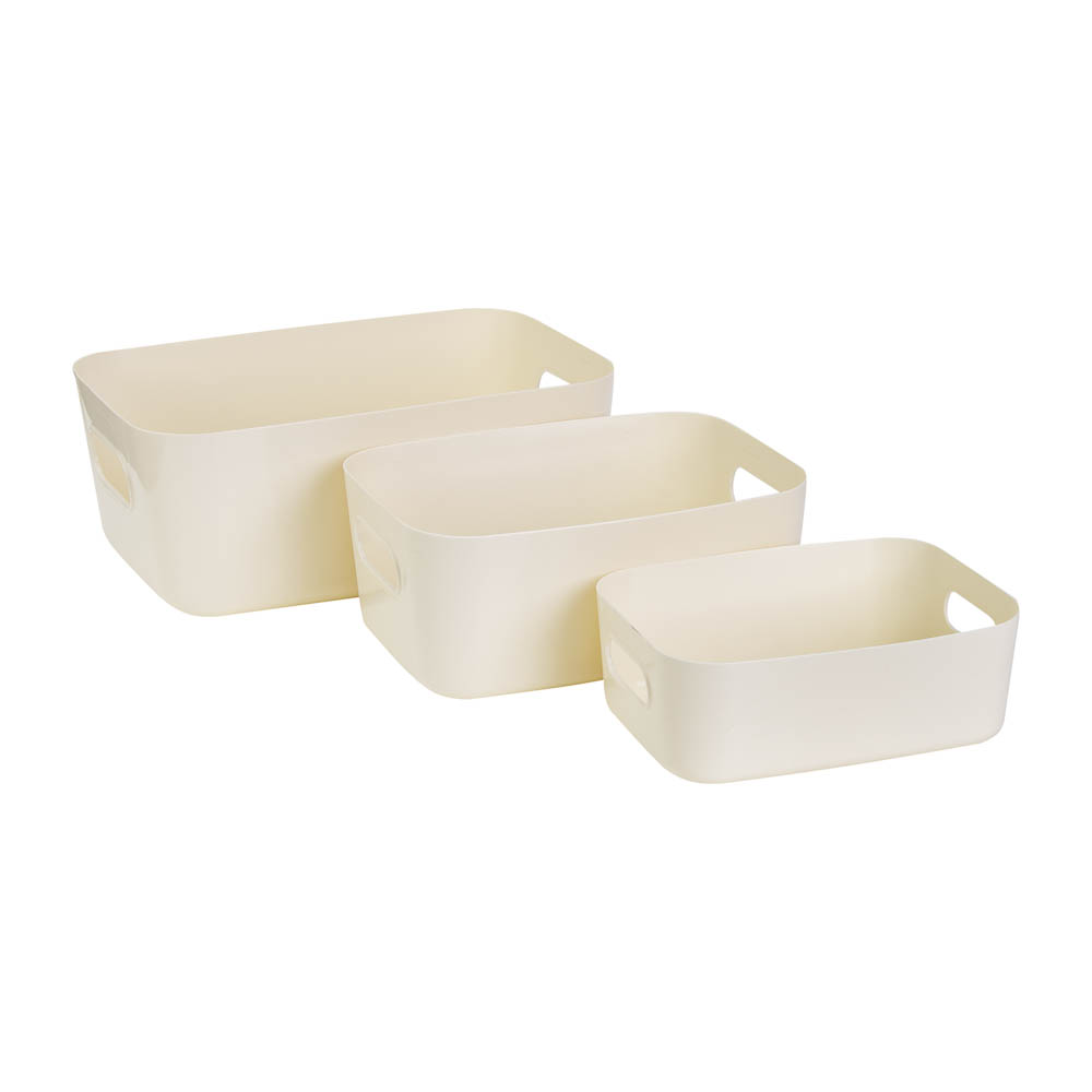 Контейнер для хранения 200х153х72мм полипропилен цвет белый - #2