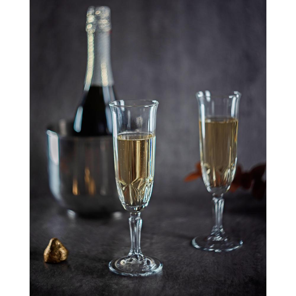 Набор бокалов для шампанского PASABAHCE "Karat", 163 мл, 6 шт - #4