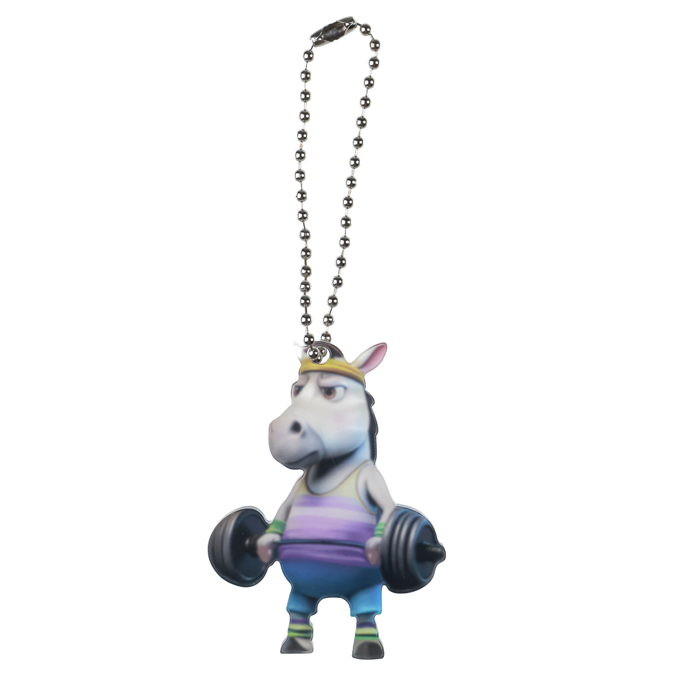 Брелок Лошадка 6 см, акрил 3 мм, печать УФ, 8 дизайнов. - #5