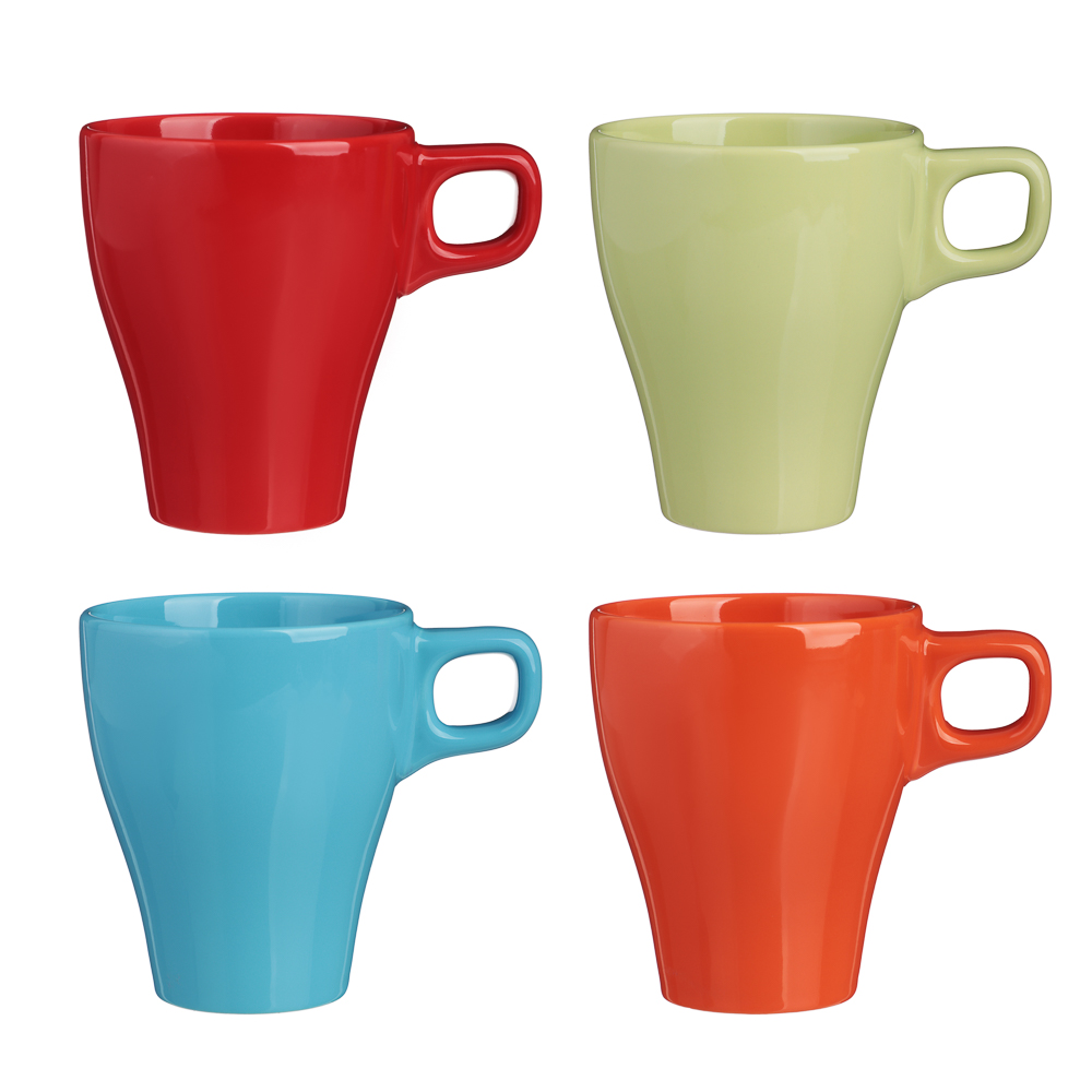Кружка Моно тм MILLIMI, 280мл, 4 цвета, керамика - #1