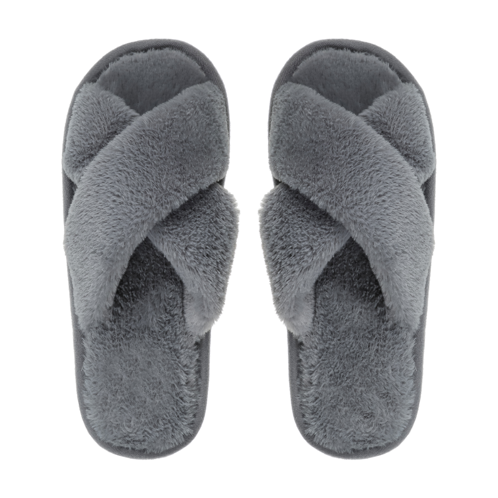 Обувь домашняя женская, размер 40-41, цвет серый, #16 - #2