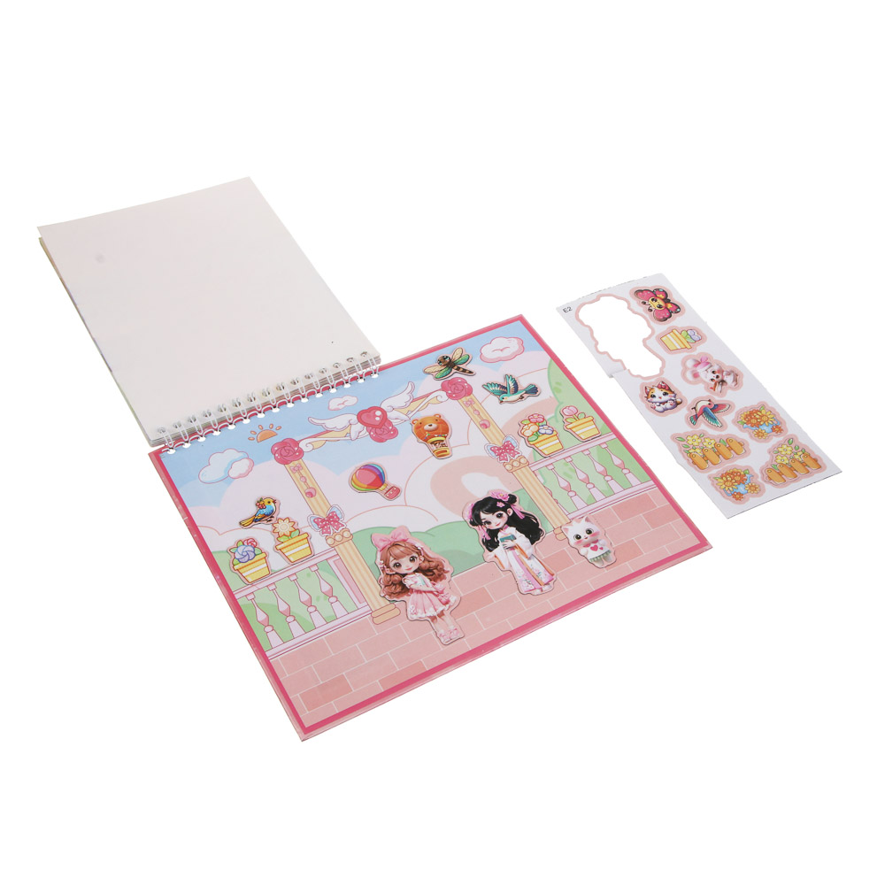 Набор для творчества с наклейками, гравюрой, магнитным пазлом, 23,5х24,5см, картон, бумага, микс, 3+ - #12