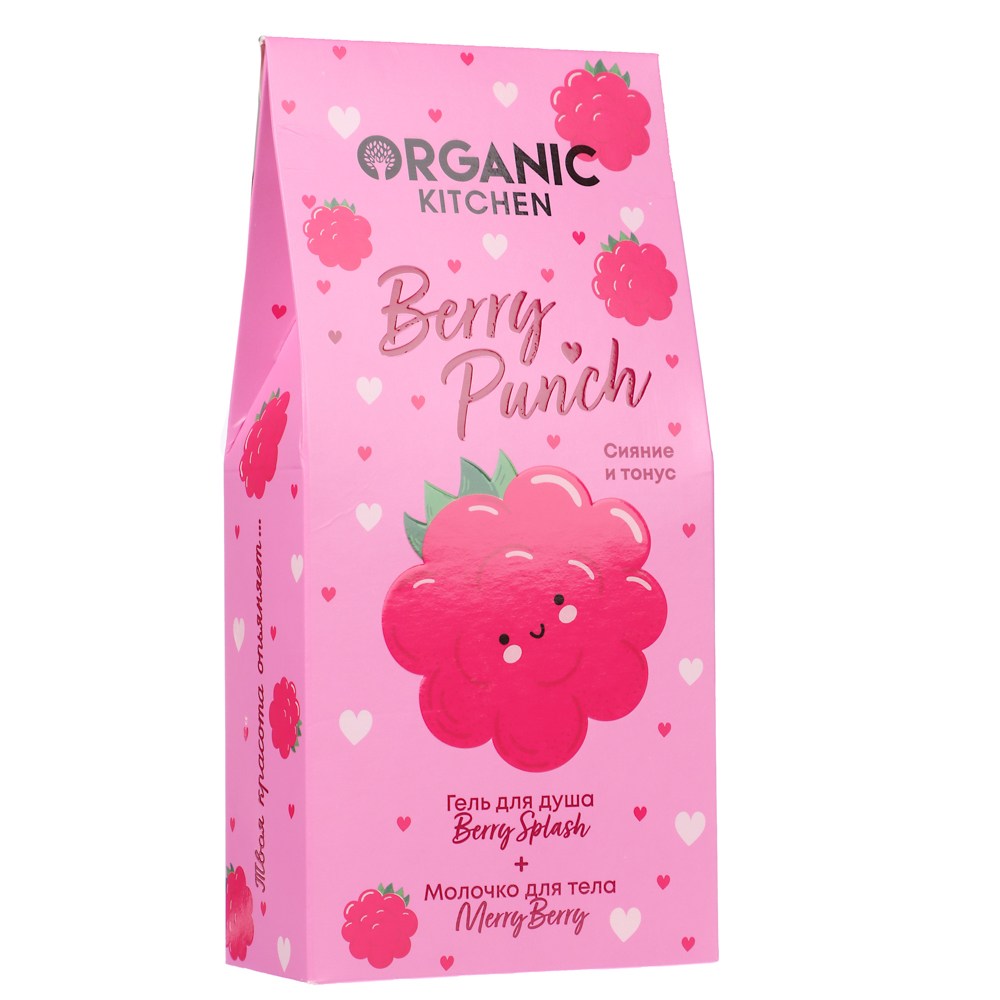 Подарочный набор женский ORGANIC KITCHEN:гель д/душа+молочко д/тела,2 вида,2х170мл - #2