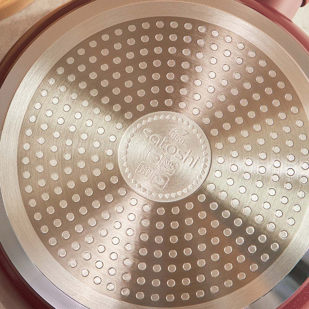 SATOSHI Ла Мери Сковорода литая d=24см, антипригарное покрытие мрамор, индукция - #12