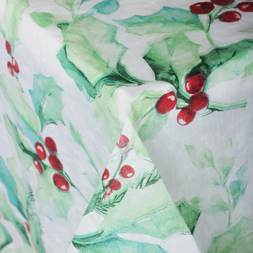 PROVANCE Щелкунчик Скатерть ПЕВА на текстильной основе, 132х178см, 50% полиэстер, 50% ПЕВА - #10