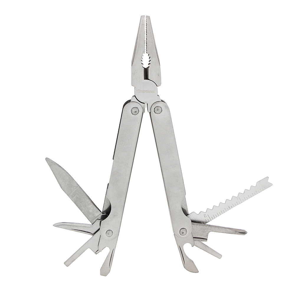 Инструмент многофункциональный тм ЕРМАК, 15 функций, 15см, нерж.сталь - #2