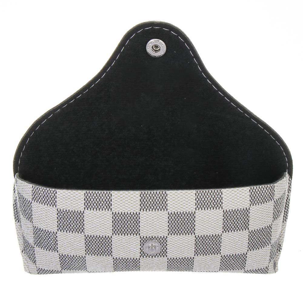 ЮL Футляр для солнцезащитных очков на кнопке, ПУ, 16,5х6,5см, 4 цвета - #3