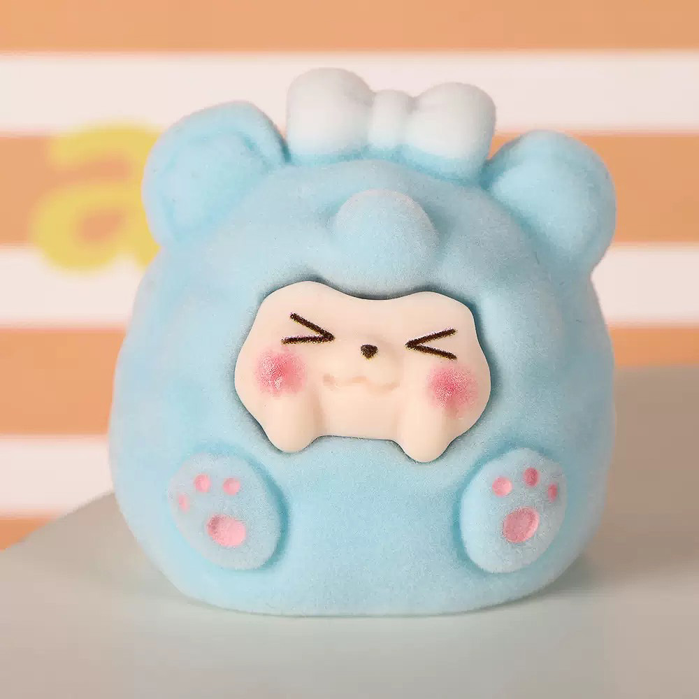 Игрушка сюрприз "Пухляши" с наклейками, ИГРОЛЕНД, полистоун, PVC - #9