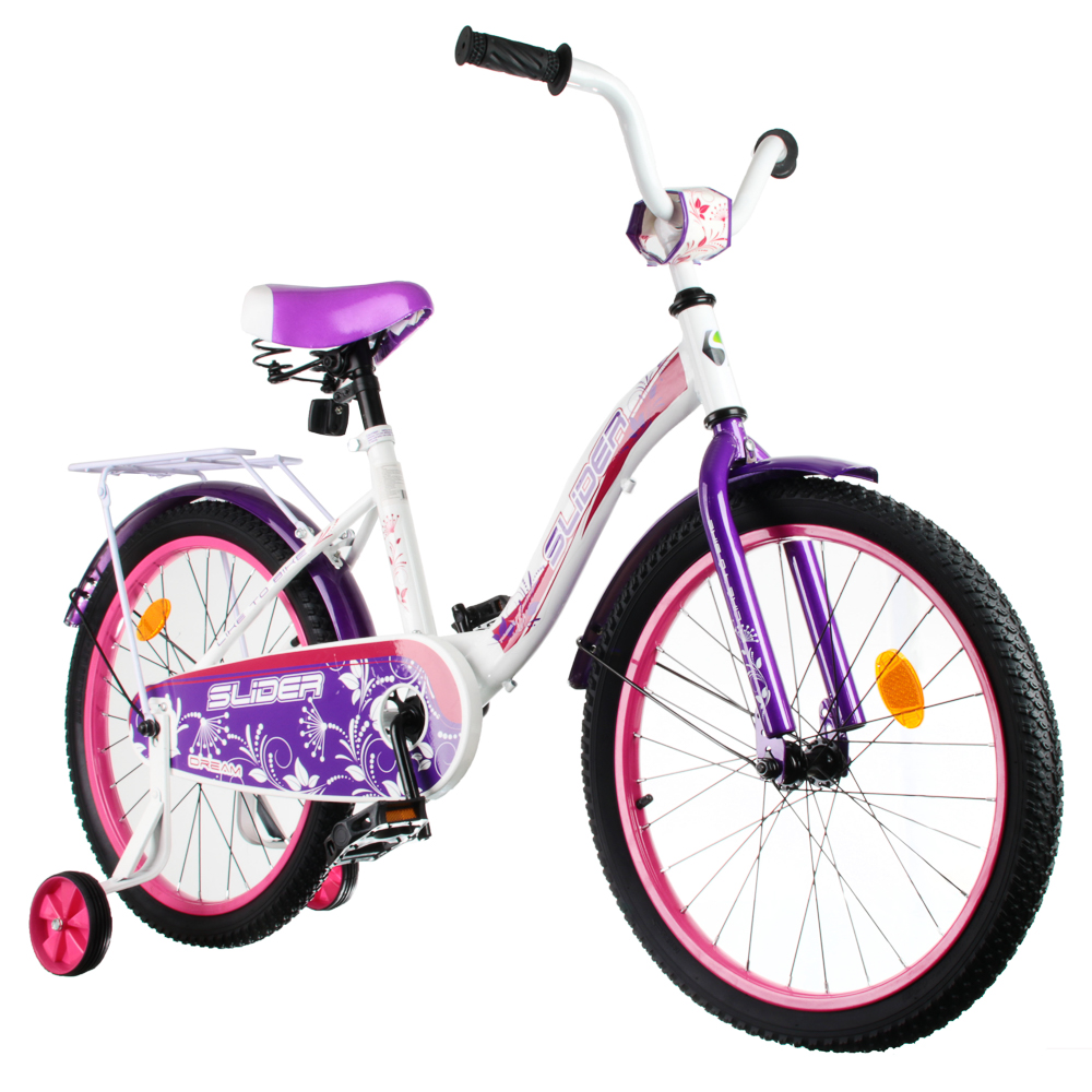 Велосипед детский двухколесный Slider Dream 20", фиолетовый - #1