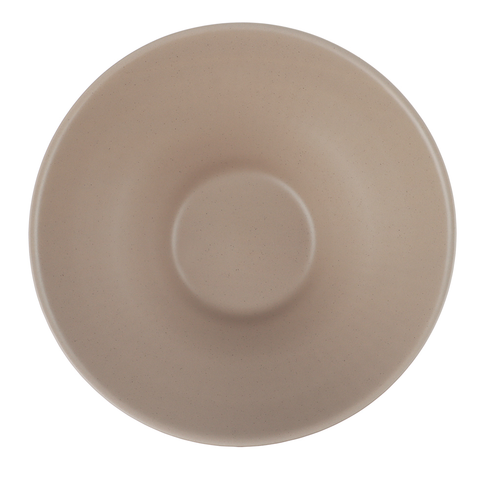 Салатник Лусия тм MILLIMI, 20см, фарфор, кофейный - #4