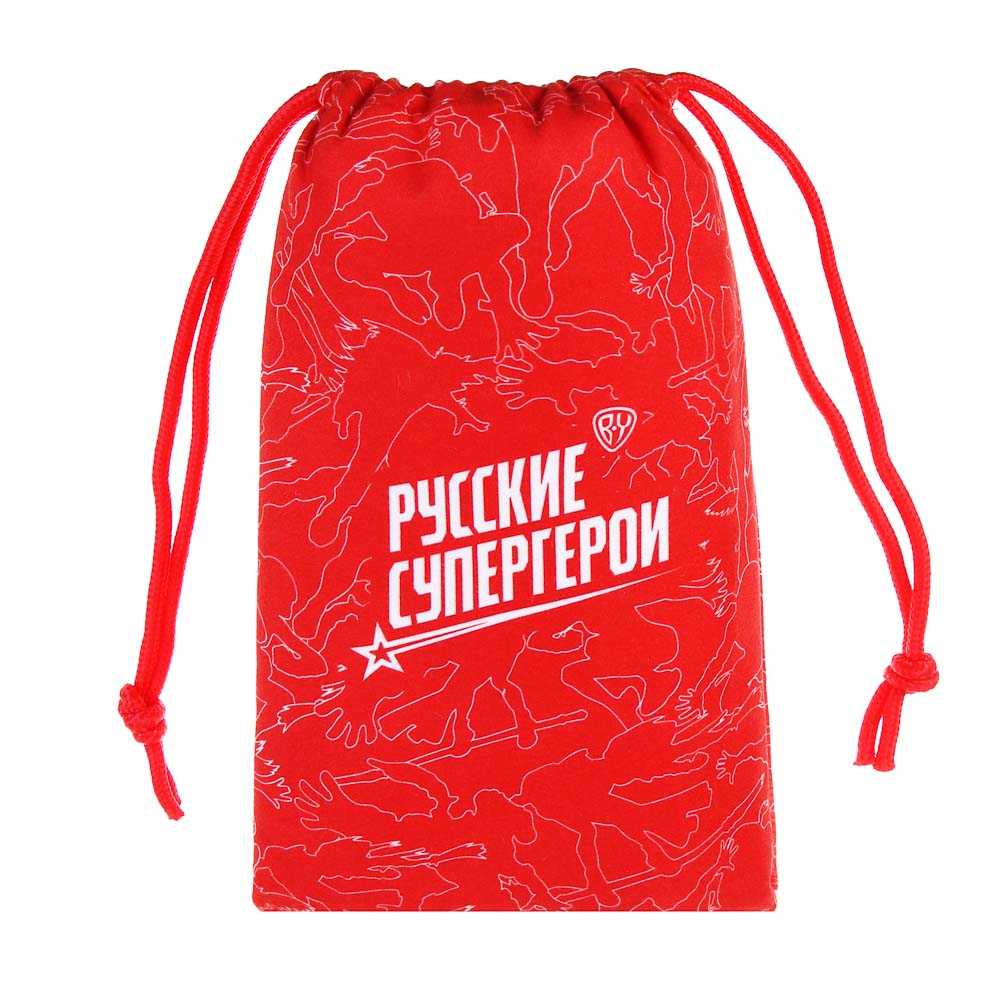 BY Русские супергерои Полотенце быстросохнущее из микрофибры 70х150см, 200гр/м, красный - #6
