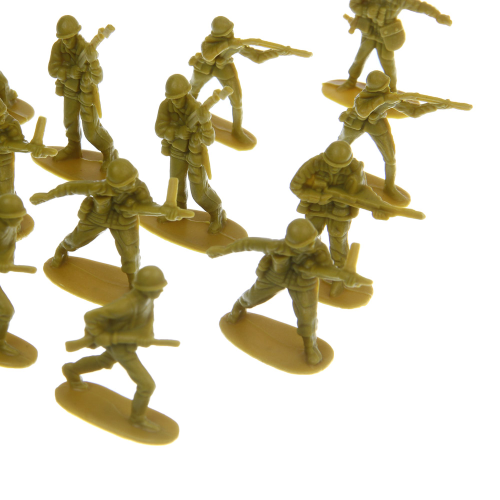 ИГРОЛЕНД Игровой набор солдатиков, 36 шт, PP, 18х5х24 см - #5