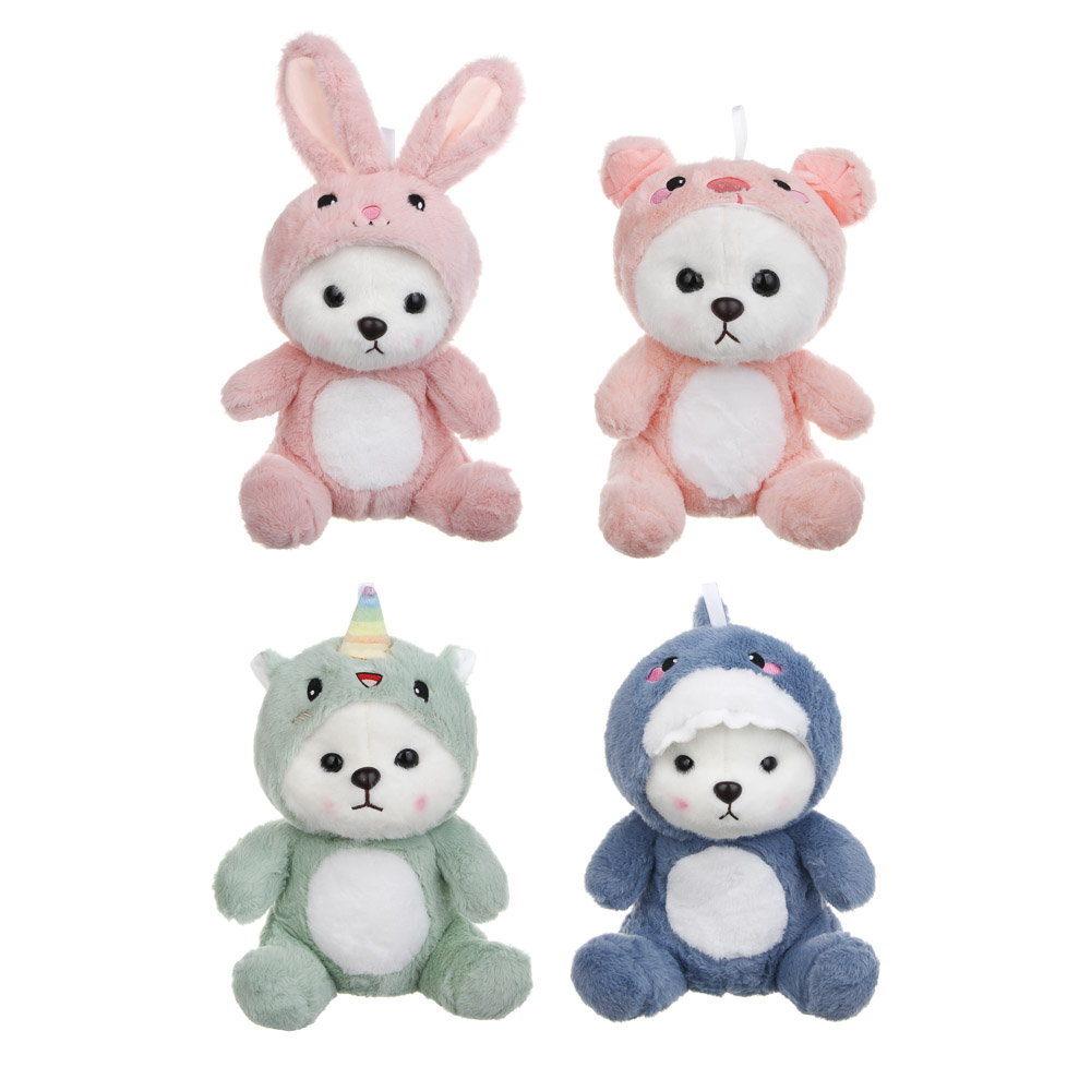 ИГРОЛЕНД Игрушка мягкая "Мишутка в костюме", 30 см, полиэстер, микс видов - #1