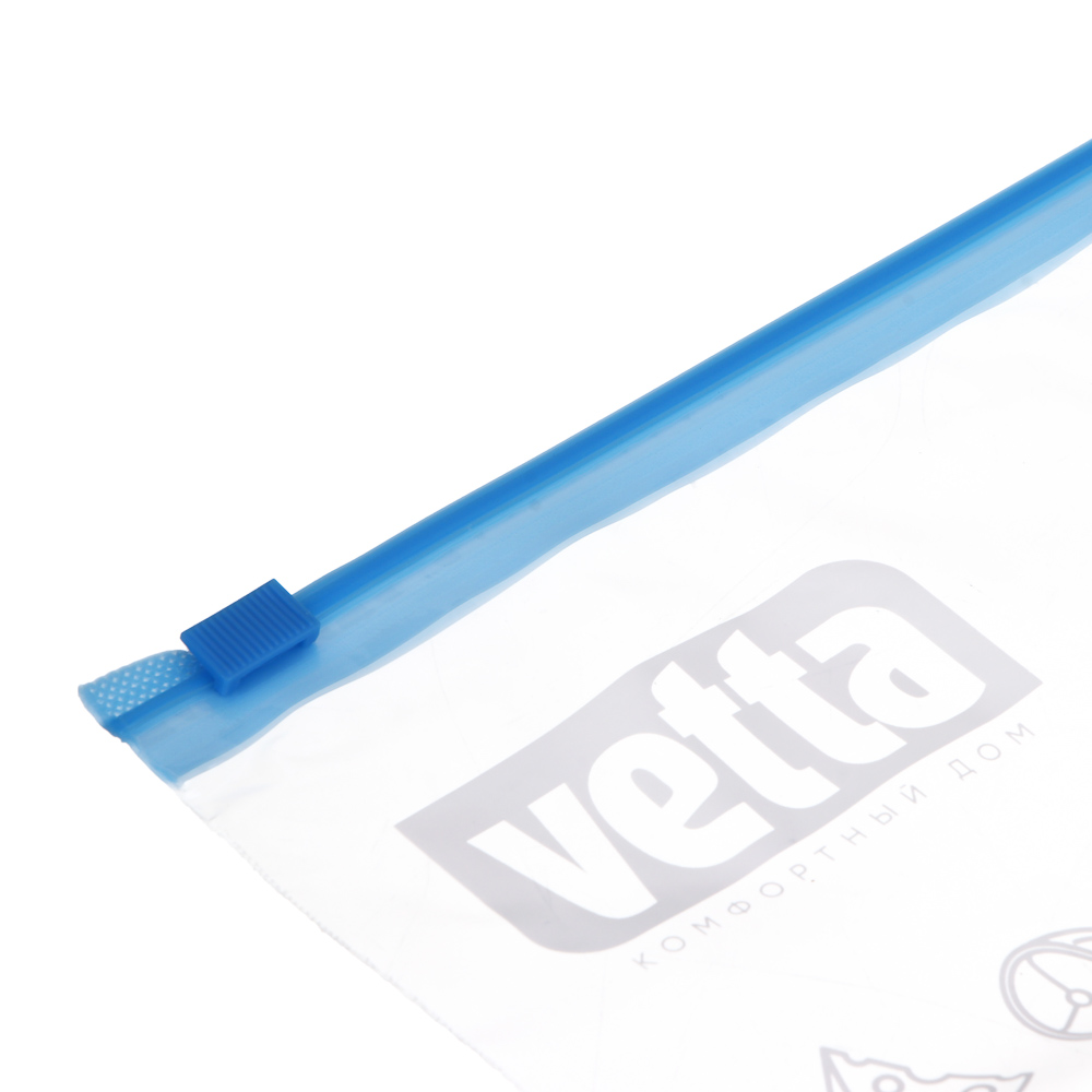 Пакеты с замком-слайдером тм VETTA, 18х22см, устойчивое дно, 1,5л, 50мкм, полиэтилен, 10шт - #6