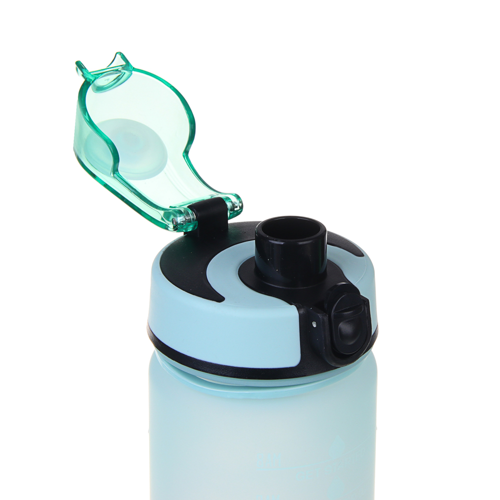 SILAPRO MAX Бутылка спортивная с замком, LOTUS-EGGSHELL BLUE, 550мл, РС - #5