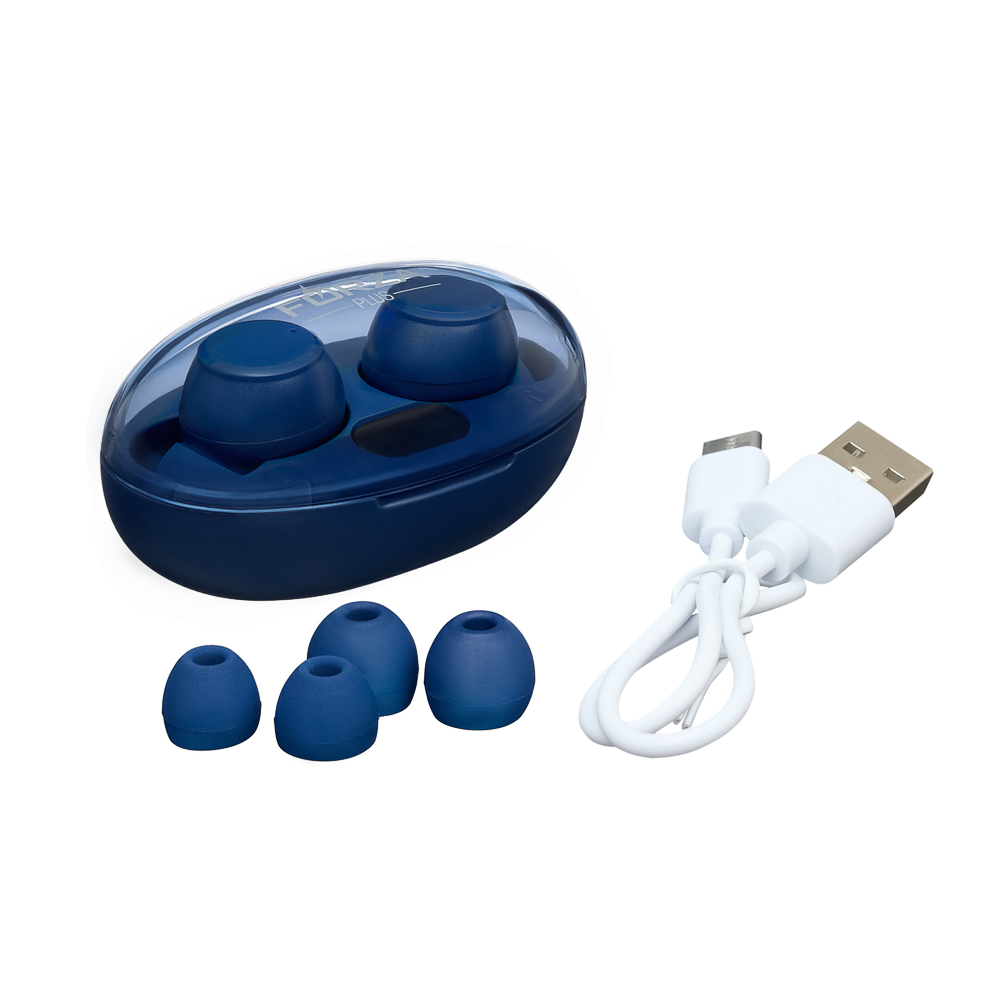 Наушники беспроводные TWS BY Wave, 30/200 mAh, BT:5.3, синий - #9