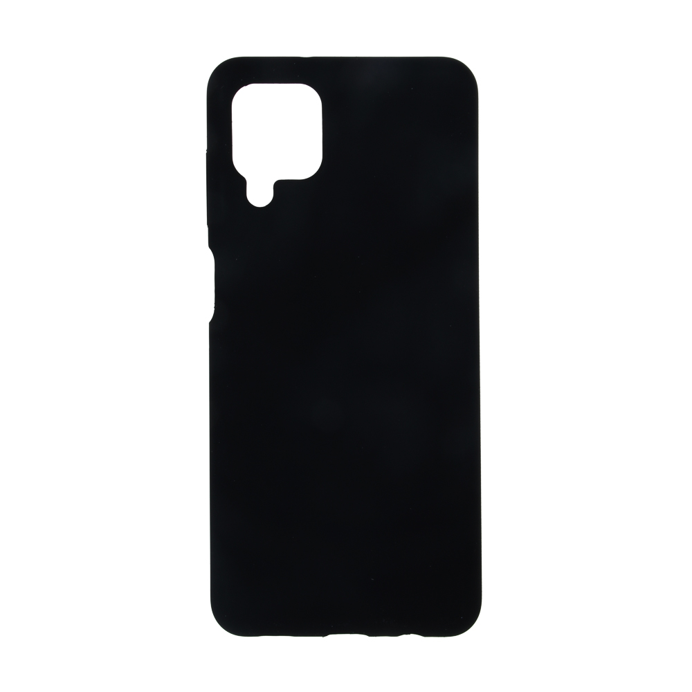 BY Чехол для смартфона Цветной, Samsung Galaxy A12/M12, черный, силикон - #1