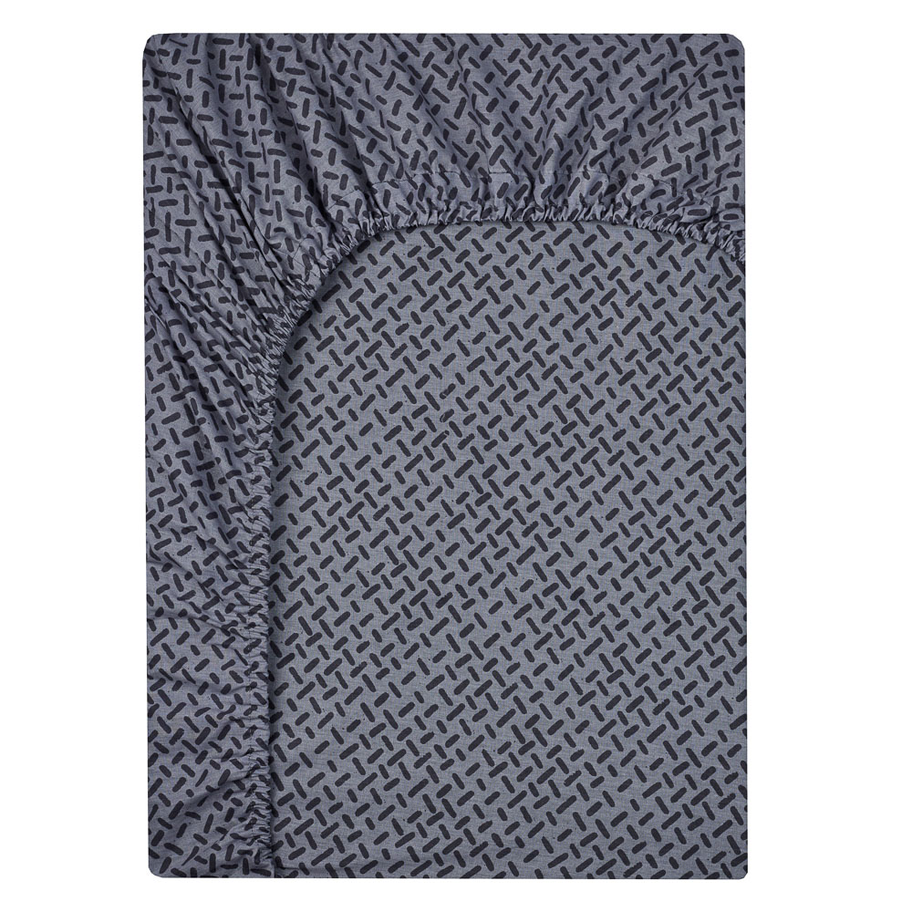 Простыня на резинке Provance, 140х200х20 см, серый - #1