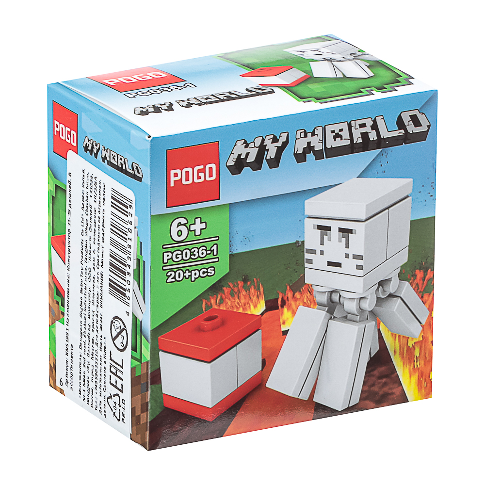 Конструктор "Игровой мир" 21-28 дет., ABS, 7х4,5х7 см, 6 видов - #9