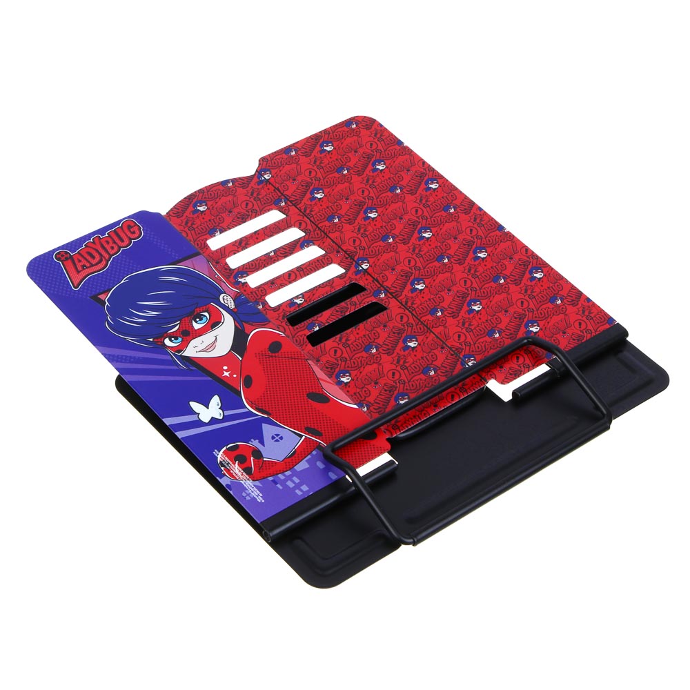 Ледибаг Подставка для книг, для А5, 20х15,5х19см, металл с цветной печатью, пакет, серия "Кор" - #6