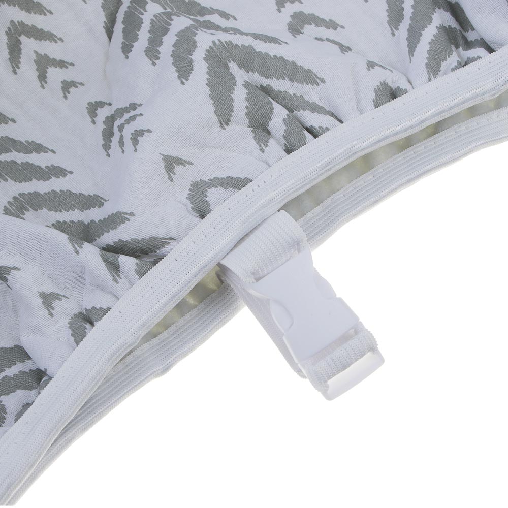 Чехол для гладильной доски на резинке тм VETTA, пряжка, х/б, подкладка синтепон, 130х46см - #4