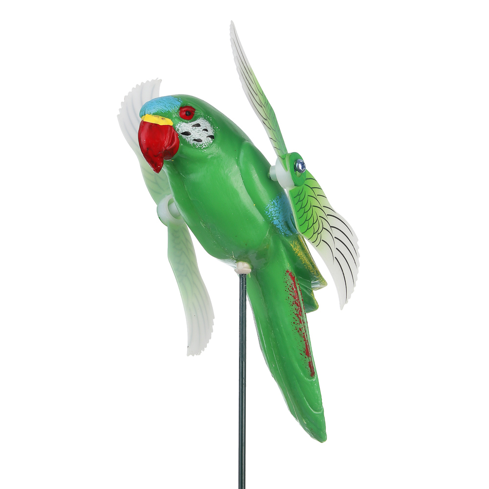 Фигурка на стержне "Попугай" тм INBLOOM, 15х4х60см, пластик, металл - #4