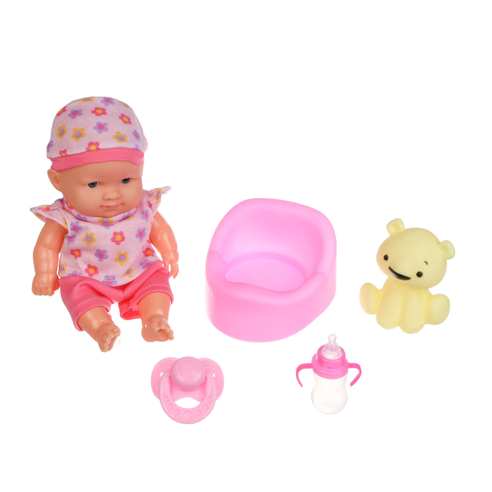 Пупс 20 см с акс., PVC, PP, ABS, тм ИГРОЛЕНД - #3