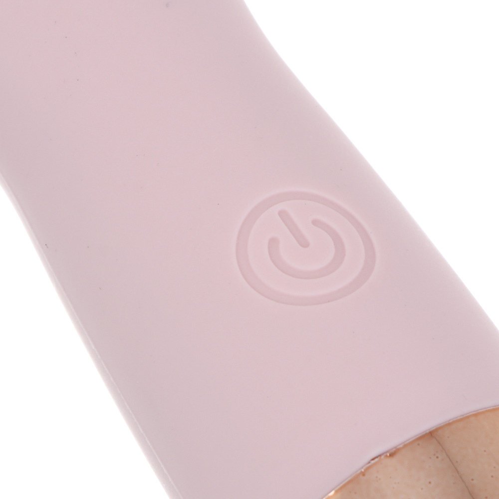 LEBEN Массажер для лица силиконовый, 2xAAA (не в компл.), влагозащита IP6, розовый - #7