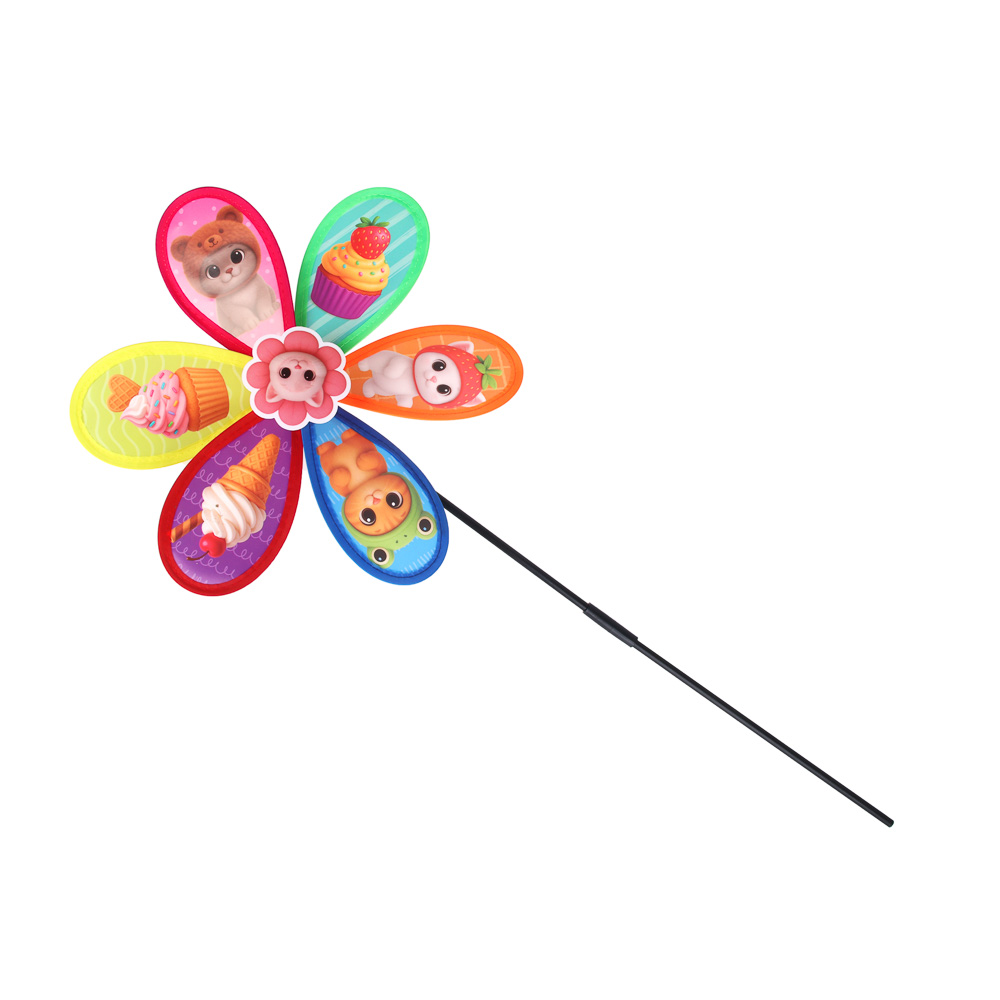 Ветрячок детский, ИГРОЛЕНД, h64см, d28см, PE, PET - #4