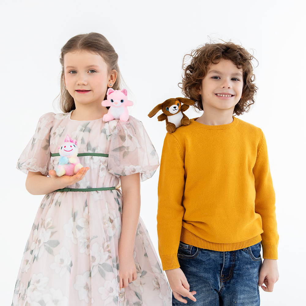 ИГРОЛЕНД Игрушка мягкая "Дружок" на плечо, 10 см, полиэстер - #14