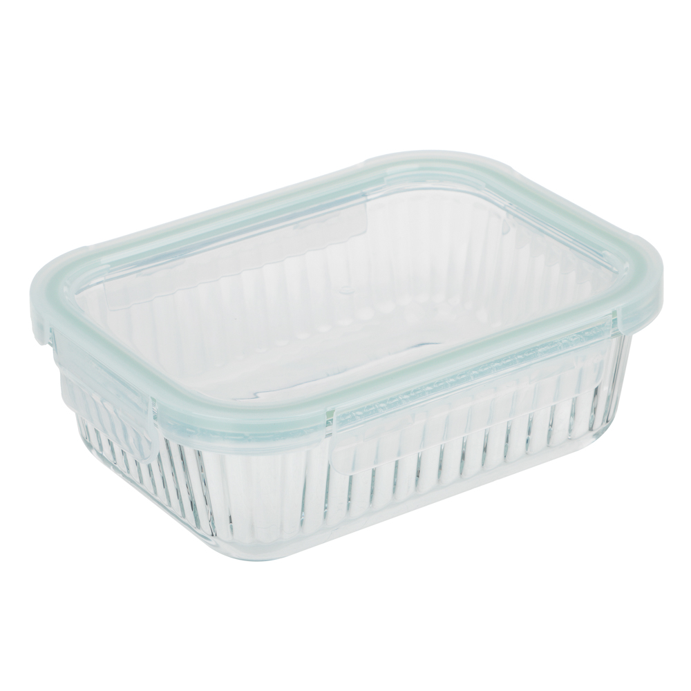 Контейнер жаропрочный тм SATOSHI, стекло, 1040мл, 2 цвета - #1