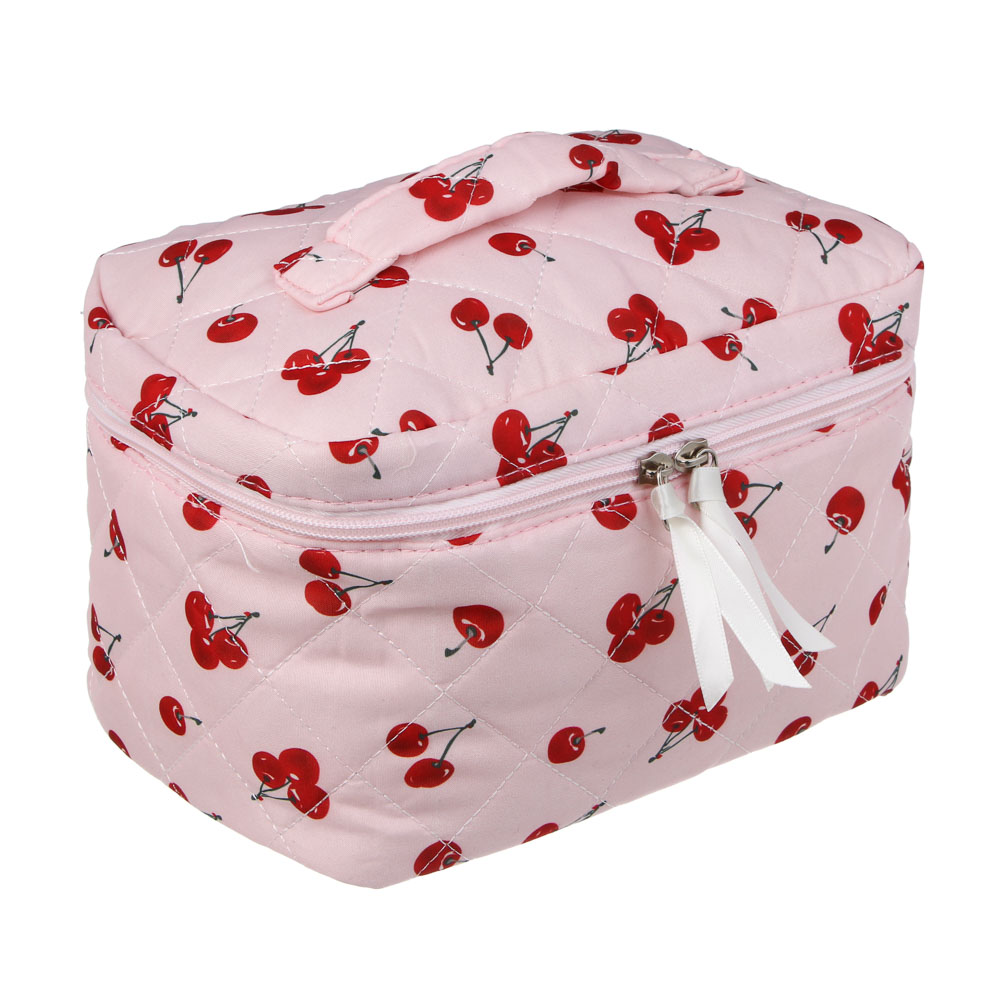 Косметичка - сундучок тм ЮL Cherry Blossom 23х14х14 см, полиэстер, 3 цвета - #2