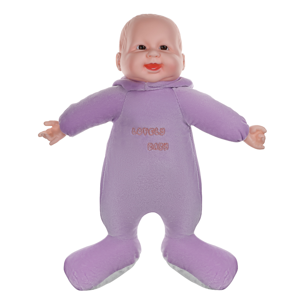 ИГРОЛЕНД Пупс с мягким телом, 50 см, полиэстер, PVC, 6 видов - #28