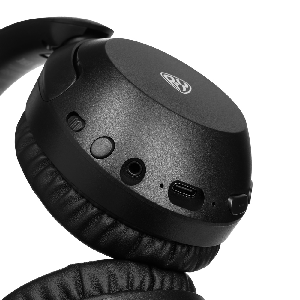 BY Наушники беспроводные полноразмерные FlexTunes, 400мАч, BT5.3, чёрный - #7