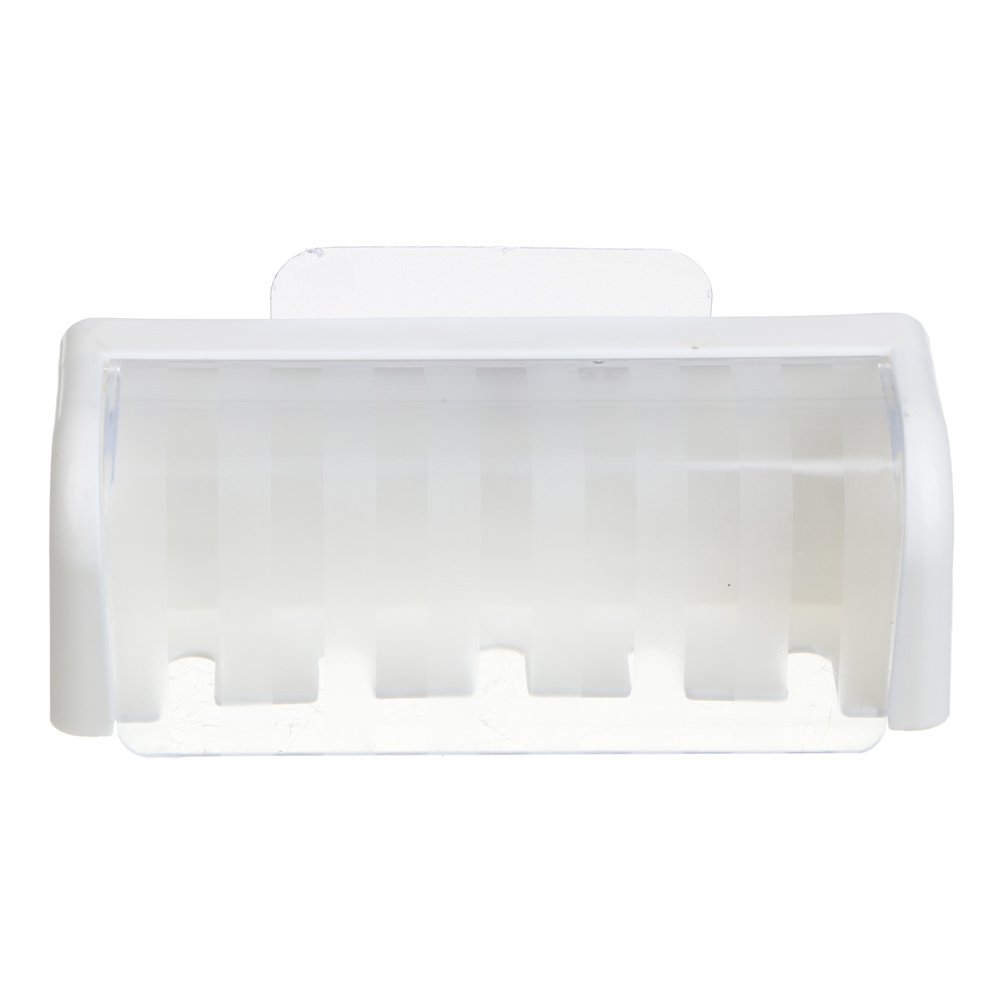 VETTA Classic Держатель для зубных щеток, пластик, 13,5x4,5x5 см, молочный - #2