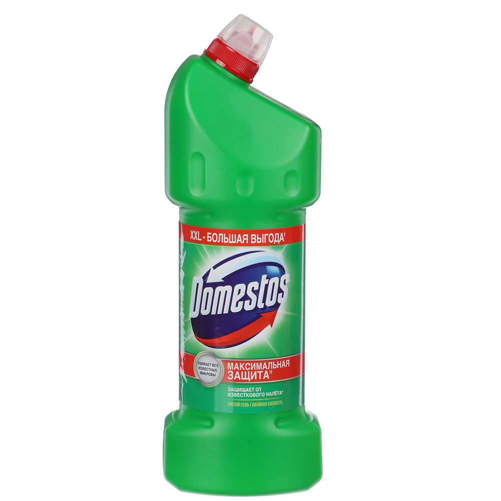 Чистящий гель универсальный DOMESTOS, Хвойная свежесть/Розовый шторм п/б, 1500мл - #2